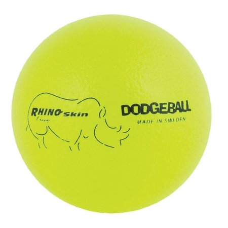 CHAMPION SPORTS 6.3 in. Rhino Skin Ball, Neon Yellow CH56089